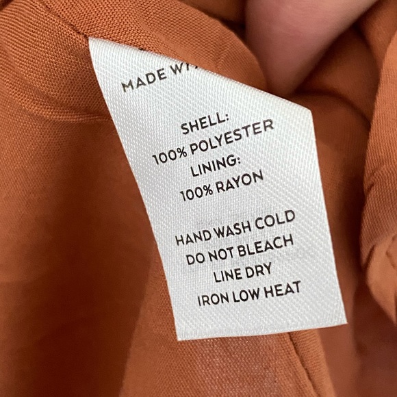 Lulu’s Orange Floral Ruffled Long Sleeve Dress - Picture 11 of 14